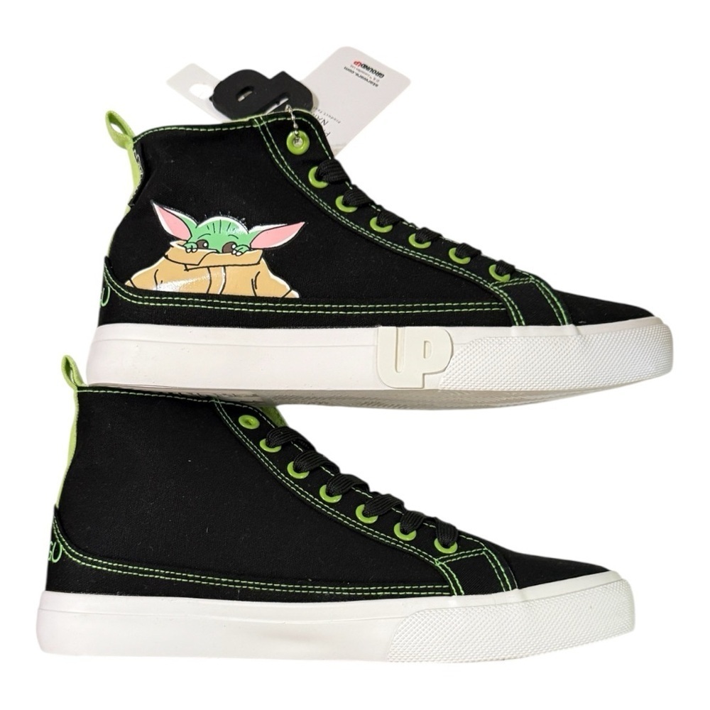 Star Wars Grogu High-Top Sneakers | Size 8 - Picture 4 of 6